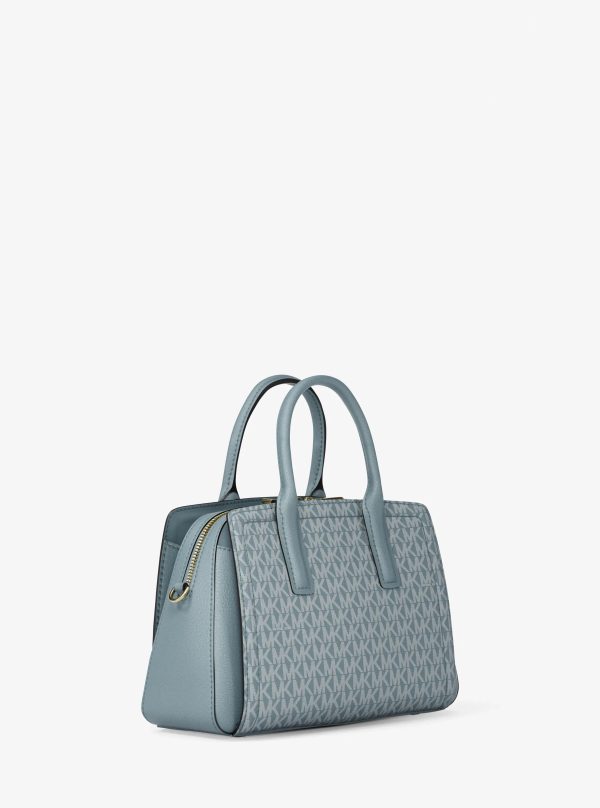 Michael Kors Laila Small Signature Logo Satchel