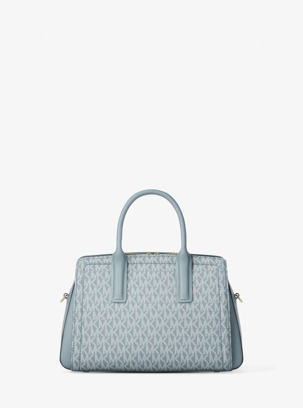 Michael Kors Laila Small Signature Logo Satchel