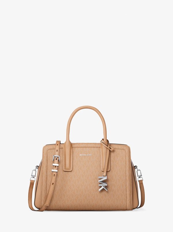 Michael Kors Laila Small Signature Logo Satchel