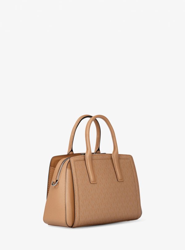 Michael Kors Laila Small Signature Logo Satchel