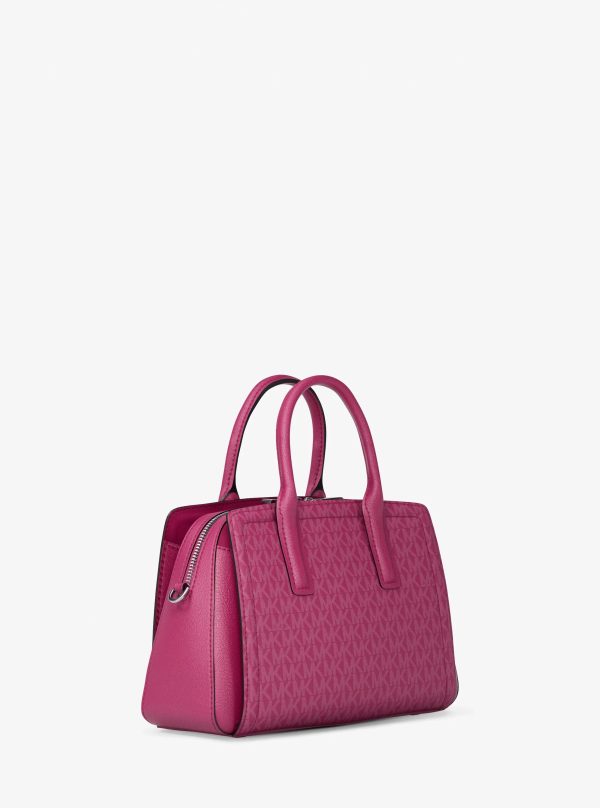 Michael Kors Laila Small Signature Logo Satchel
