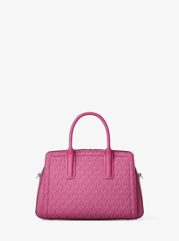 Michael Kors Laila Small Signature Logo Satchel