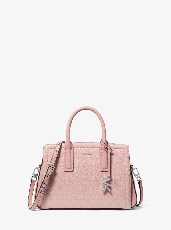 Michael Kors Laila Small Signature Logo Satchel