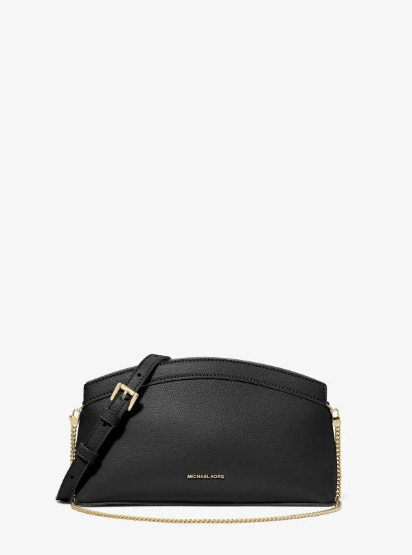 Michael Kors Athena Small Leather Convertible Clutch