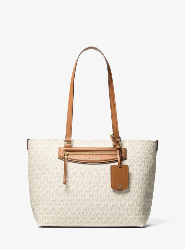 Michael Kors Jet Set Travel Medium Signature Logo Tote Bag