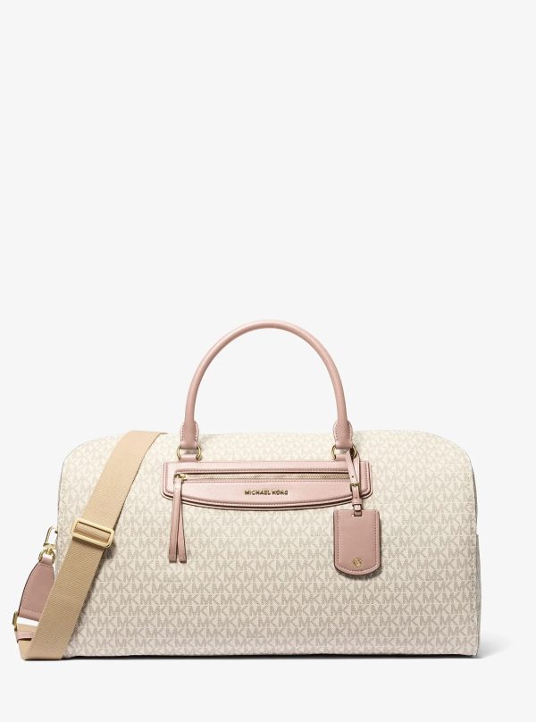Michael Kors Jet Set Travel Extra-Large Signature Logo Weekender Bag