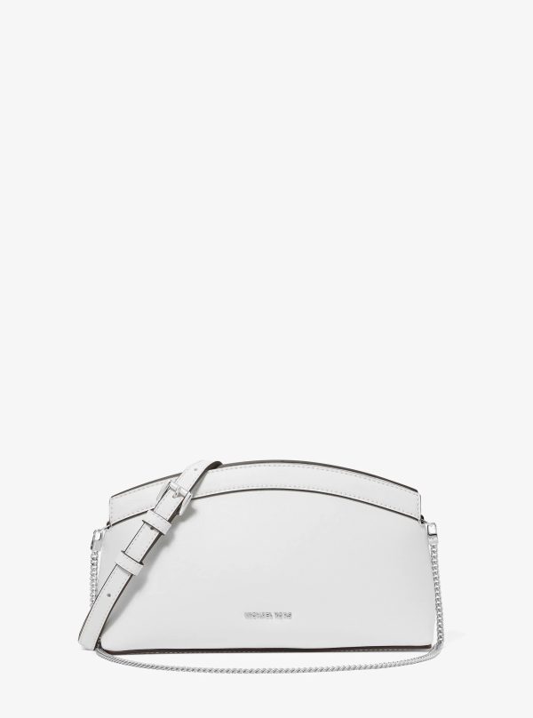 Michael Kors Athena Small Leather Convertible Clutch