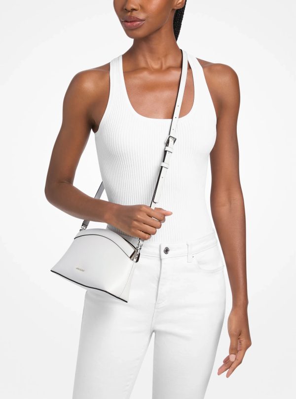 Michael Kors Athena Small Leather Convertible Clutch