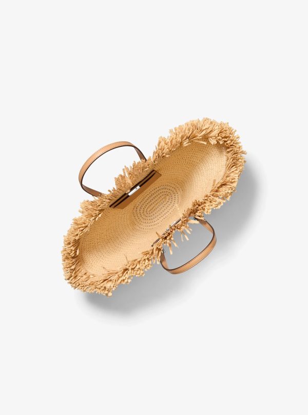 Michael Kors Isa Small Hand-Crocheted Tote Bag
