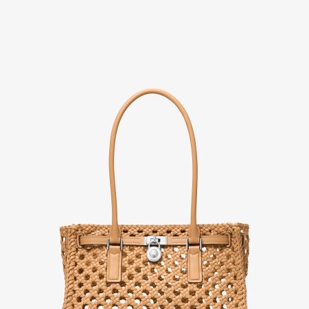 Michael Kors Hamilton Moderne Small Hand-Woven Satchel
