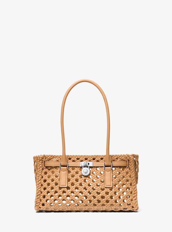 Michael Kors Hamilton Moderne Small Hand-Woven Satchel