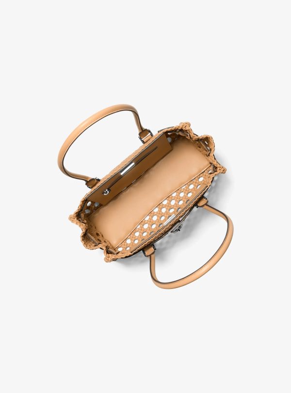 Michael Kors Hamilton Moderne Small Hand-Woven Satchel