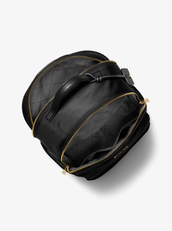 Michael Kors Sable Large Nylon Backpack