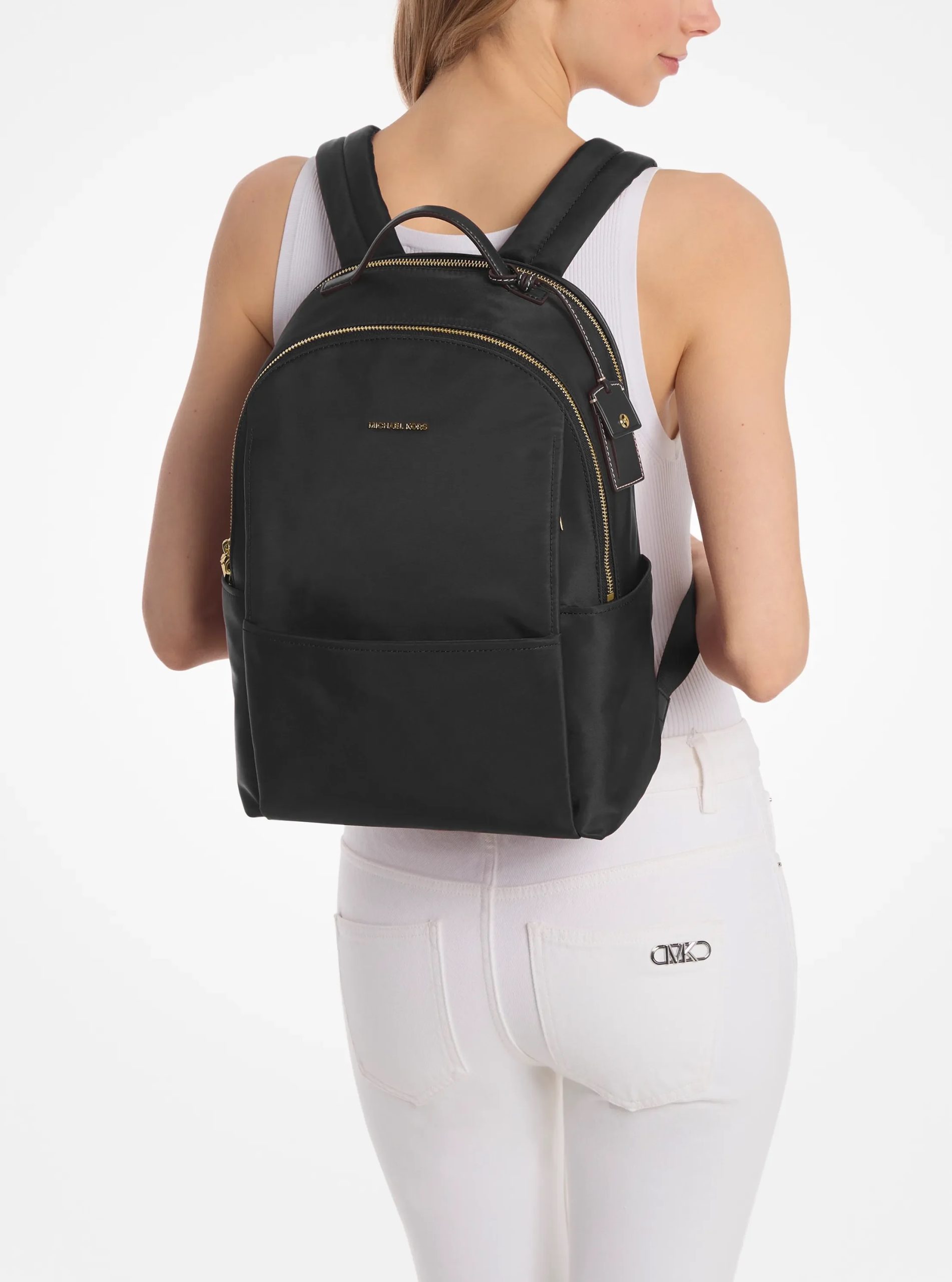 Michael Kors Sable Large Nylon Backpack - Image 3