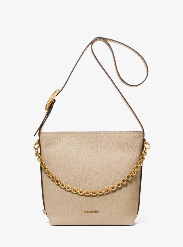 Michael Kors Nolita Small Pebbled Leather Bucket Tote Bag