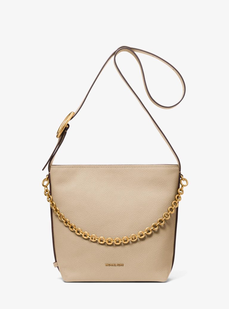 Michael Kors Nolita Small Pebbled Leather Bucket Tote Bag