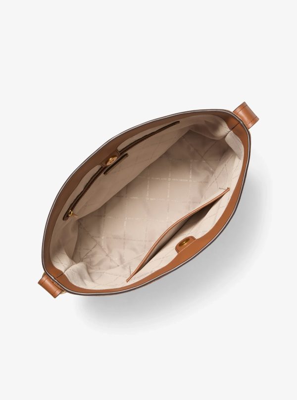 Michael Kors Nolita Large Suede Bucket Tote Bag