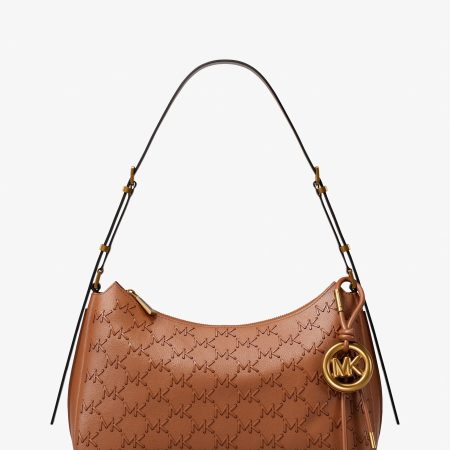 Michael Kors Nolita Medium Pebbled Leather Shoulder Bag