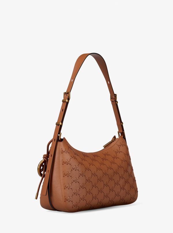 Michael Kors Nolita Medium Pebbled Leather Shoulder Bag