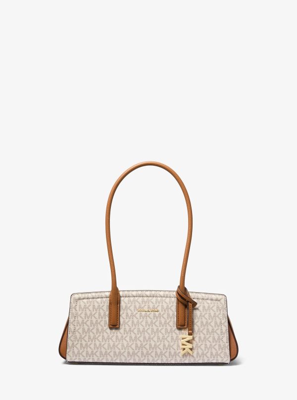 Michael Kors Laila Small Signature Logo Shoulder Bag
