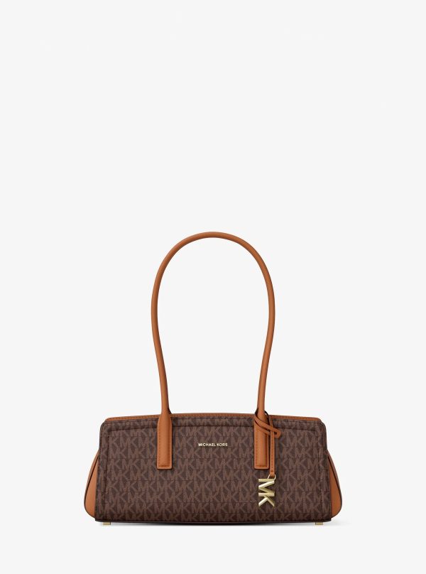 Michael Kors Laila Small Signature Logo Shoulder Bag