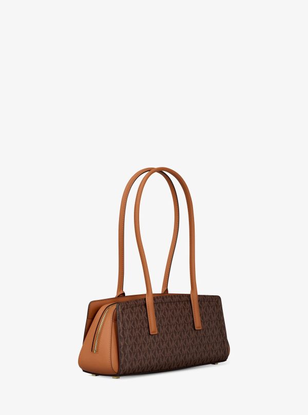 Michael Kors Laila Small Signature Logo Shoulder Bag