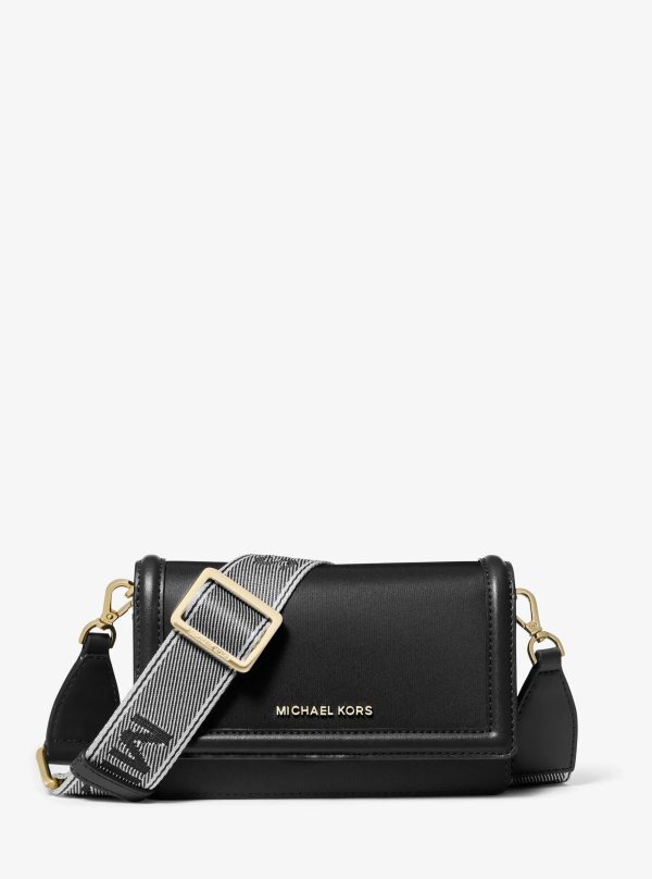 Michael Kors Jet Set Small Nylon Gabardine Smartphone Crossbody Bag