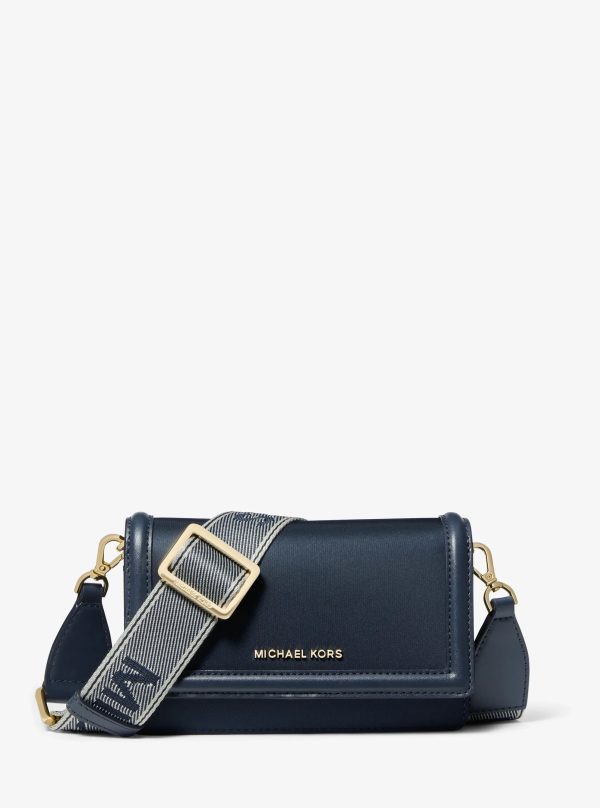 Michael Kors Jet Set Small Nylon Gabardine Smartphone Crossbody Bag