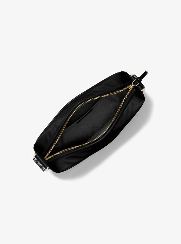 Michael Kors Jet Set Large Nylon Gabardine Crossbody Bag