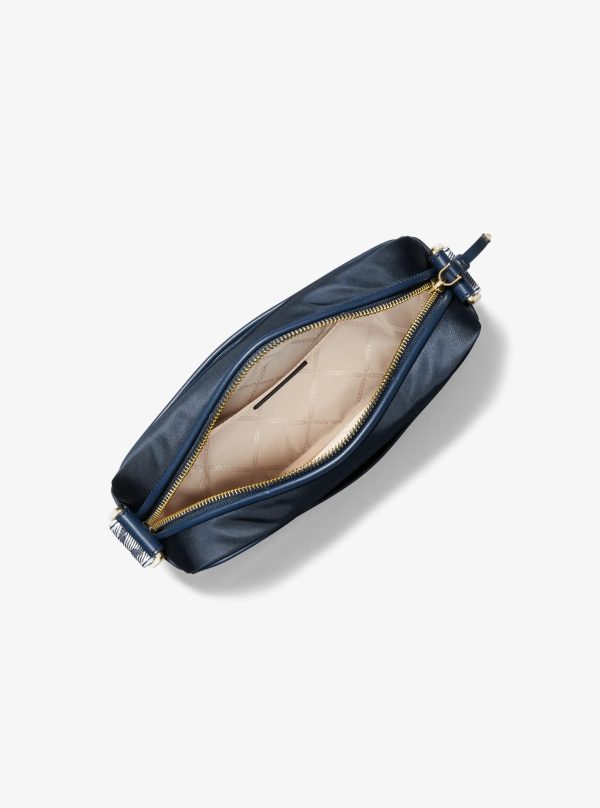 Michael Kors Jet Set Large Nylon Gabardine Crossbody Bag