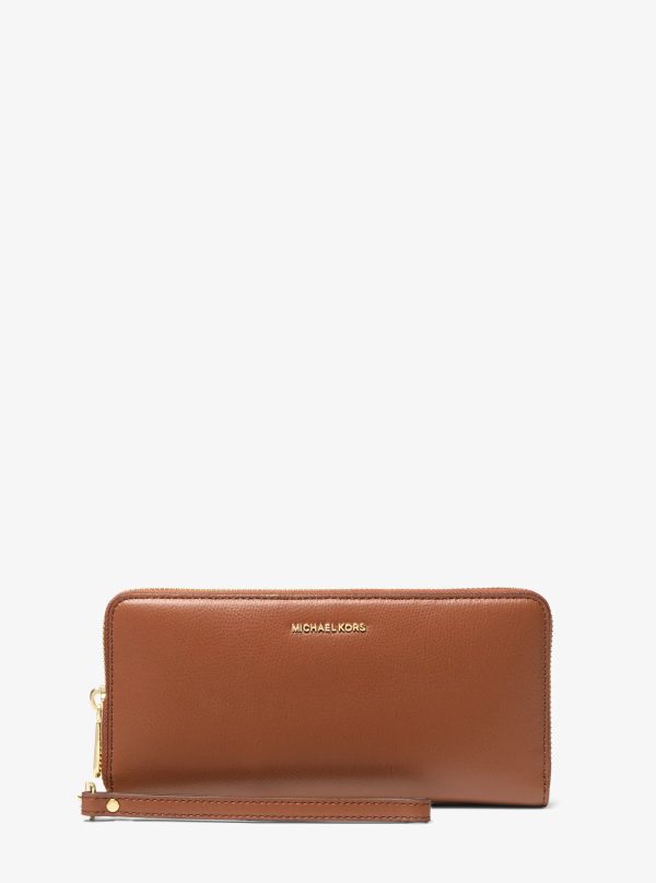 Michael Kors Jet Set Travel Large Leather Continental Wallet