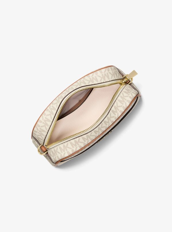 Michael Kors Jet Set Small Signature Logo Camera Crossbody Bag