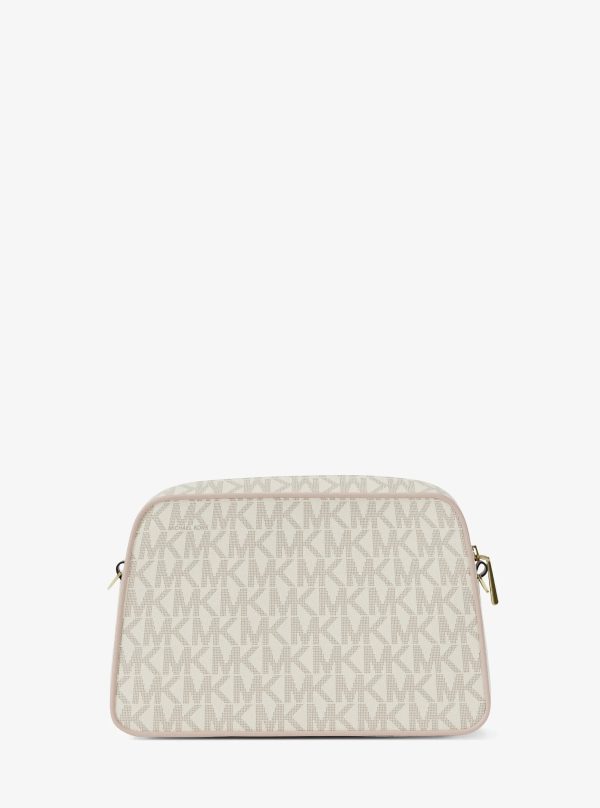 Michael Kors Jet Set Small Signature Logo Camera Crossbody Bag