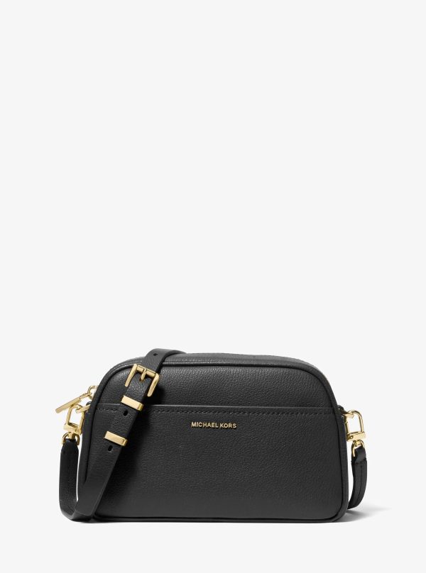 Michael Kors Jet Set Small Leather Camera Crossbody Bag