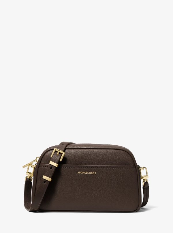 Michael Kors Jet Set Small Leather Camera Crossbody Bag