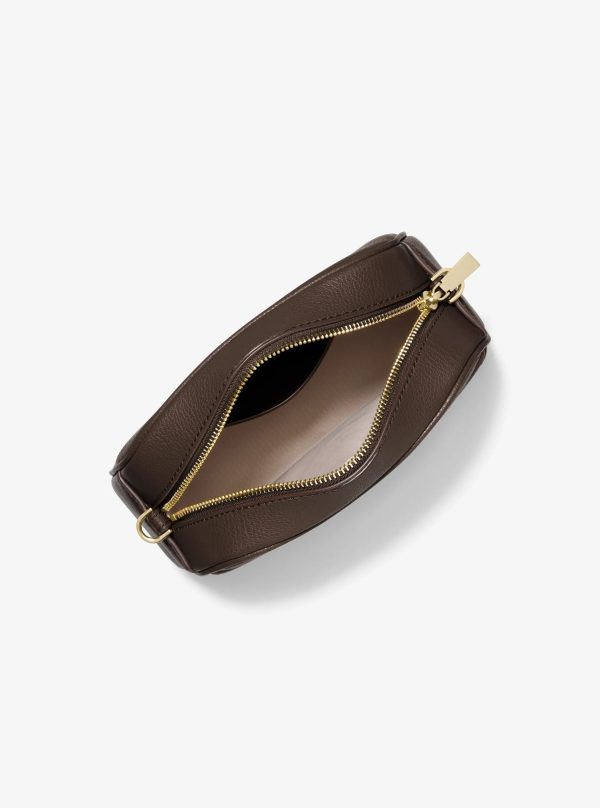 Michael Kors Jet Set Small Leather Camera Crossbody Bag