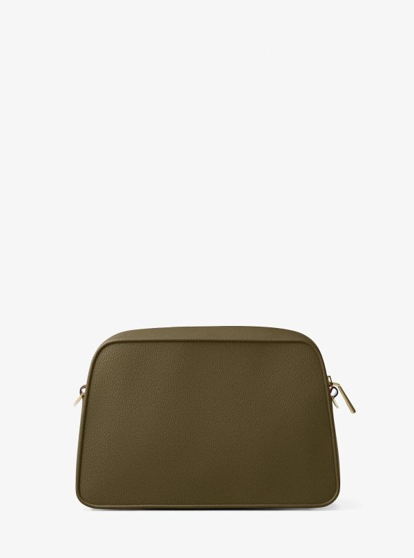 Michael Kors Jet Set Small Leather Camera Crossbody Bag
