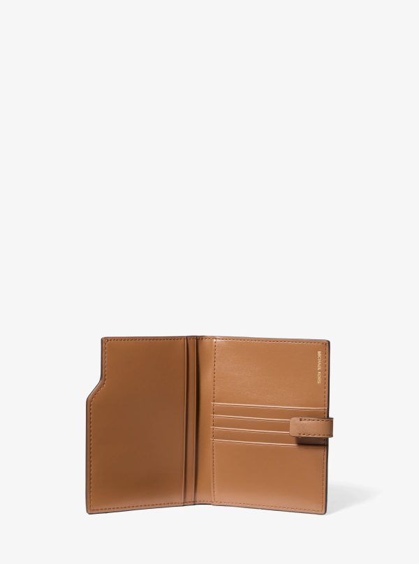 Michael Kors Jet Set Signature Logo Passport Wallet