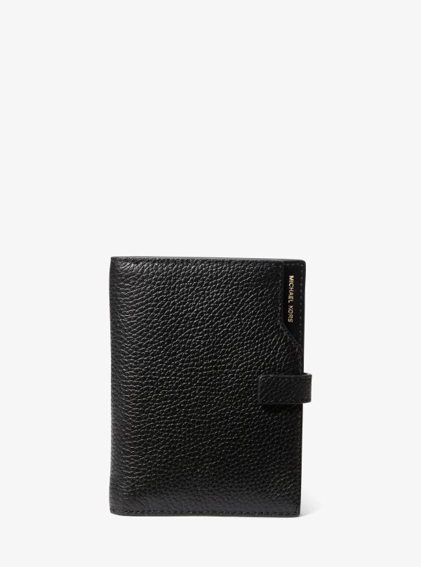 Michael Kors Jet Set Pebbled Leather Passport Wallet