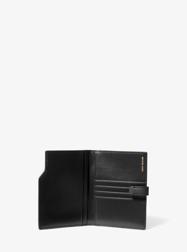 Michael Kors Jet Set Pebbled Leather Passport Wallet
