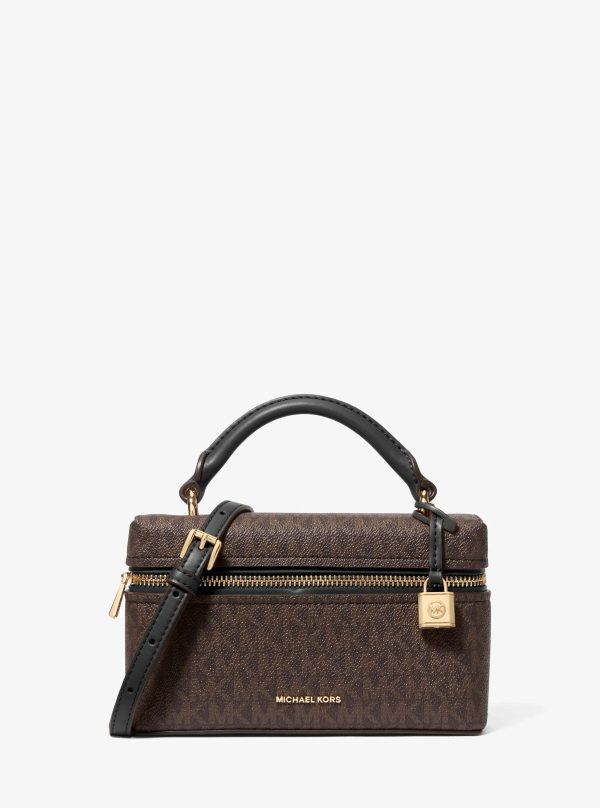 Michael Kors Jana Extra-Small Signature Logo Convertible Crossbody Bag
