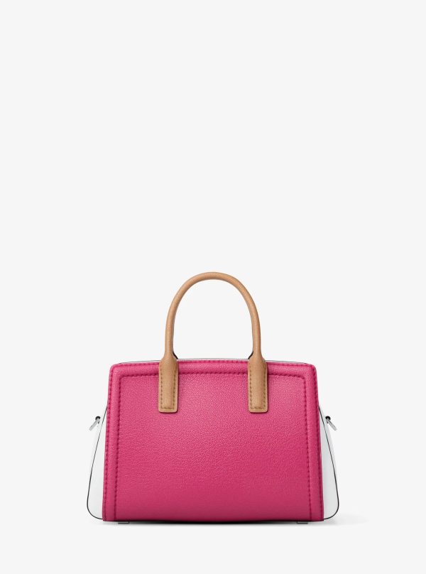Michael Kors Laila Extra-Small Color-Block Leather Crossbody Bag