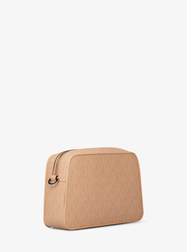 Michael Kors Jet Set Small Signature Logo Camera Crossbody Bag