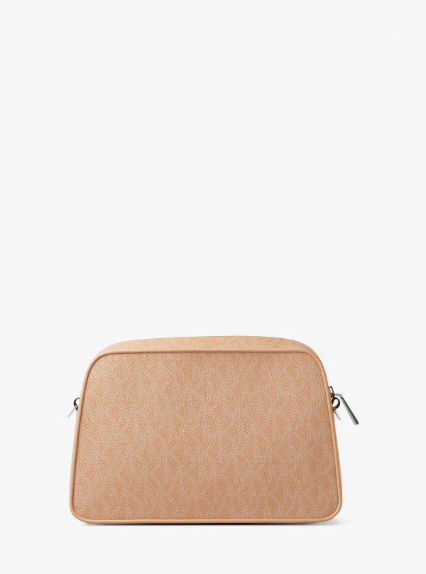 Michael Kors Jet Set Small Signature Logo Camera Crossbody Bag