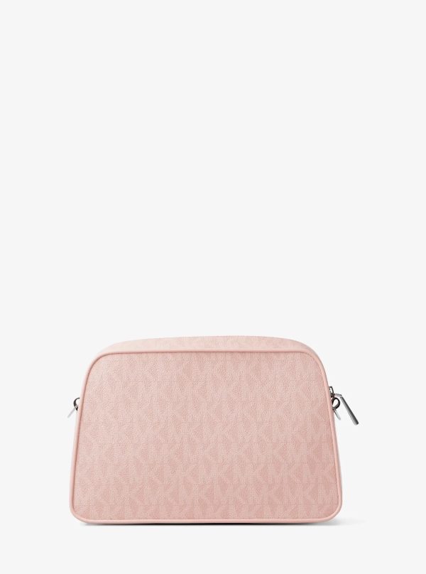 Michael Kors Jet Set Small Signature Logo Camera Crossbody Bag