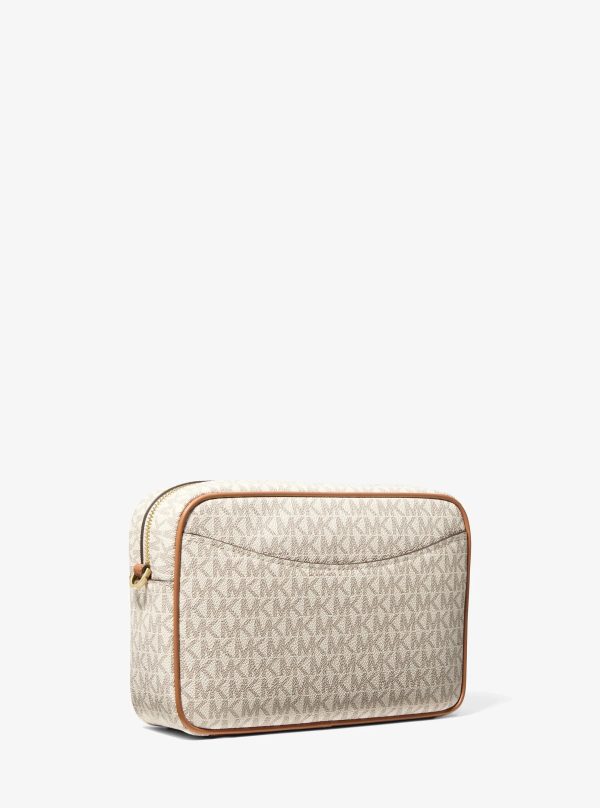 Michael Kors Bev Large Signature Logo Crossbody Bag