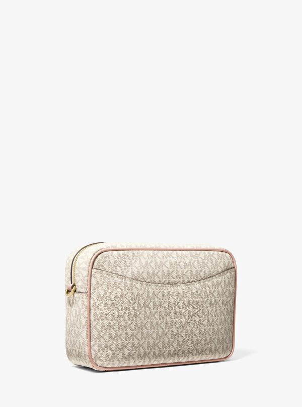 Michael Kors Bev Large Signature Logo Crossbody Bag
