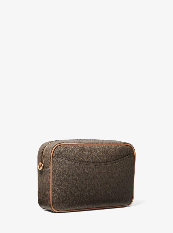 Michael Kors Bev Large Signature Logo Crossbody Bag