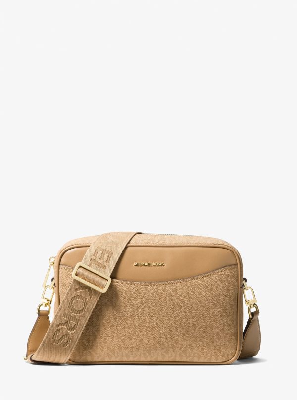 Michael Kors Bev Large Signature Logo Crossbody Bag