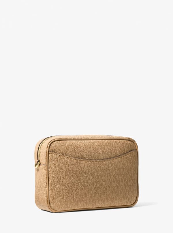 Michael Kors Bev Large Signature Logo Crossbody Bag